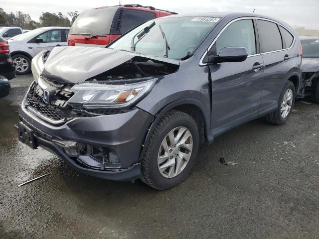 HONDA CR-V EX 2015 with VIN 5J6RM3H57FL009728 - Photo from auction