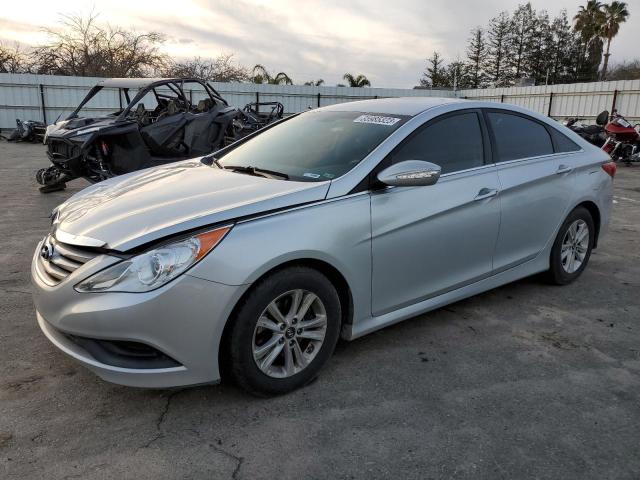Photo 1 from auction – 2014 HYUNDAI SONATA GLS with VIN 5NPEB4AC1EH828469