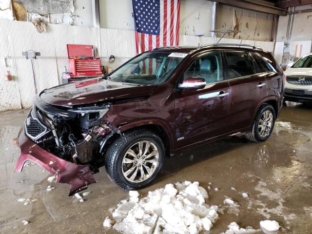 KIA SORENTO SX 2011 with VIN 5XYKWDA25BG122297 - Photo from auction