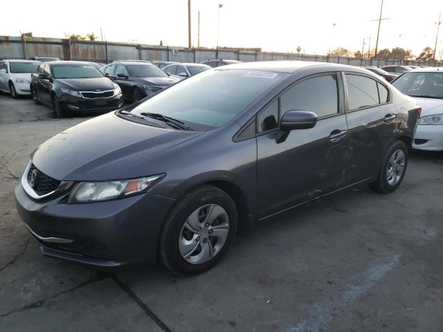 HONDA CIVIC LX 2014 with VIN 19XFB2F55EE223863 - Photo from auction