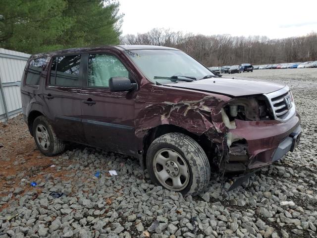 Photo 4 from auction – 2012 HONDA PILOT LX with VIN 5FNYF4H28CB021554