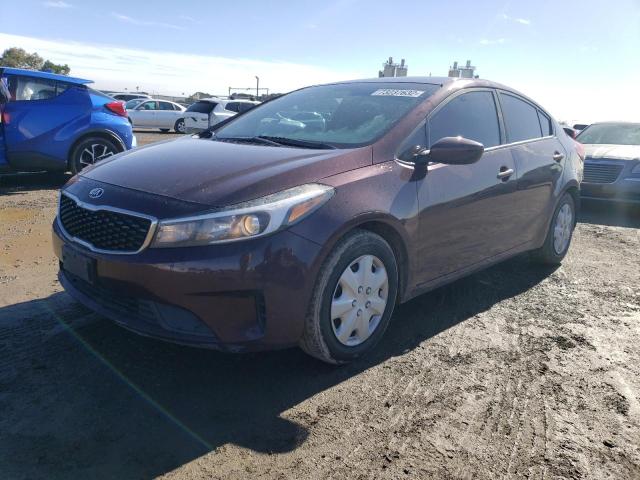 KIA FORTE LX 2017 with VIN 3KPFK4A76HE029917 - Photo from auction