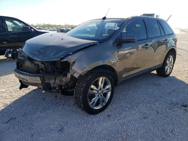 FORD EDGE SEL 2013 with VIN 2FMDK3JC5DBA82362 - Photo from auction