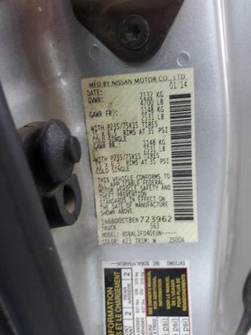 Photo 10 from auction – 2014 NISSAN FRONTIER S with VIN 1N6BD0CT8EN723962