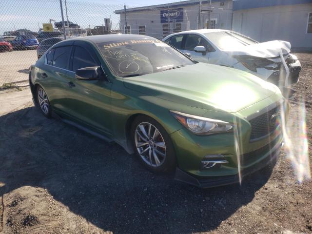 Photo 4 from auction – 2017 INFINITI Q50 PREMIU with VIN JN1EV7APXHM737659