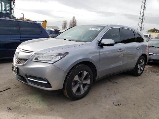 ACURA MDX 2016 with VIN 5FRYD3H24GB012273 - Photo from auction