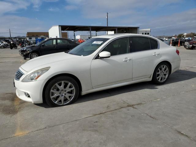 INFINITI G37 BASE 2012 with VIN JN1CV6AP7CM936257 - Photo from auction