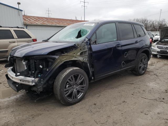 HONDA PASSPORT E 2021 with VIN 5FNYF8H53MB004521 - Photo from auction