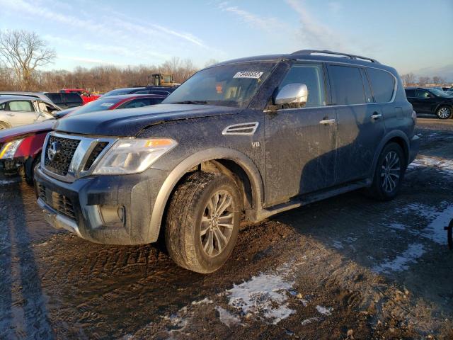NISSAN ARMADA SV 2017 with VIN JN8AY2NC0H9509724 - Photo from auction