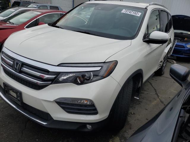 HONDA PILOT ELIT 2017 with VIN 5FNYF6H07HB035852 - Photo from auction