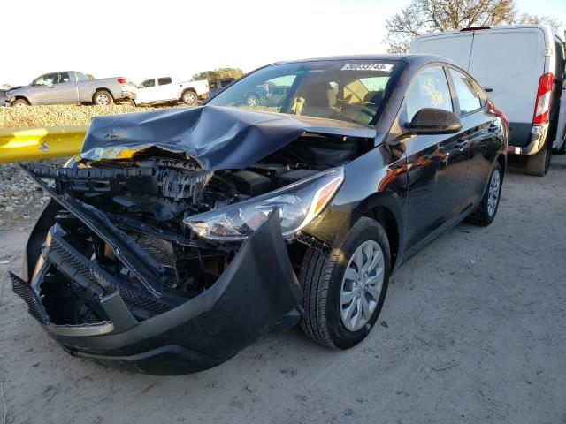 HYUNDAI ACCENT SE 2021 with VIN 3KPC24A68ME138089 - Photo from auction