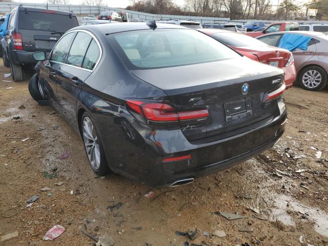 Photo 2 from auction – 2022 BMW 530 XI with VIN WBA13BJ04NWX50427