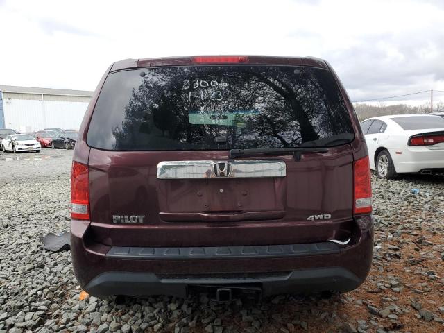 Photo 6 from auction – 2012 HONDA PILOT LX with VIN 5FNYF4H28CB021554