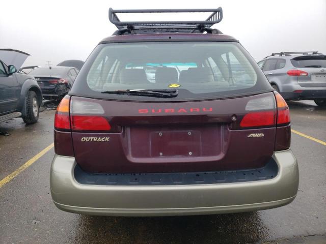 Photo 6 from auction – 2000 SUBARU LEGACY OUT with VIN 4S3BH6659Y6641941