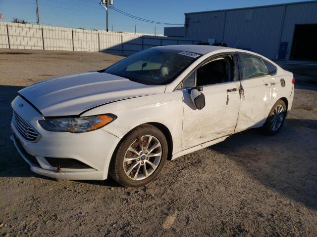 FORD FUSION SE 2017 with VIN 3FA6P0HD7HR141453 - Photo from auction