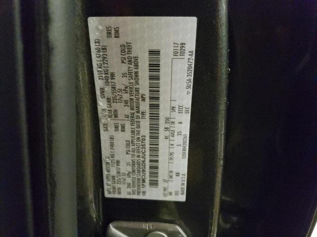 Photo 14 from auction – 2018 FORD ESCAPE SE with VIN 1FMCU9GD6JUC35703