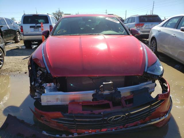 Photo 5 from auction – 2021 HYUNDAI SONATA SE with VIN 5NPEG4JA2MH100867