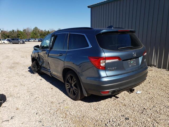 Photo 2 from auction – 2021 HONDA PILOT SE with VIN 5FNYF6H29MB084448