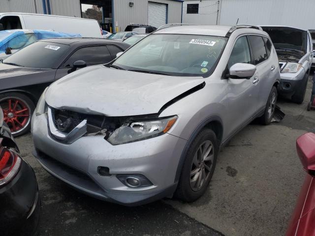 NISSAN ROGUE S 2015 with VIN 5N1AT2MT6FC775725 - Photo from auction