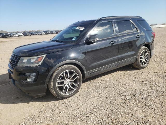 FORD EXPLORER S 2016 with VIN 1FM5K8GT0GGC27216 - Photo from auction