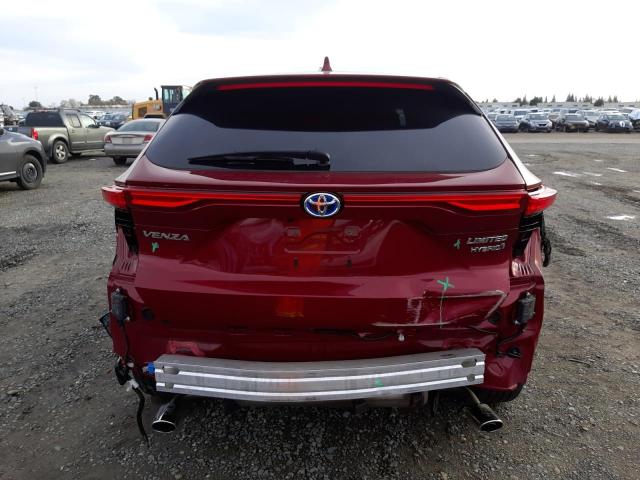 Photo 6 from auction – 2021 TOYOTA VENZA with VIN JTEAAAAH3MJ010061