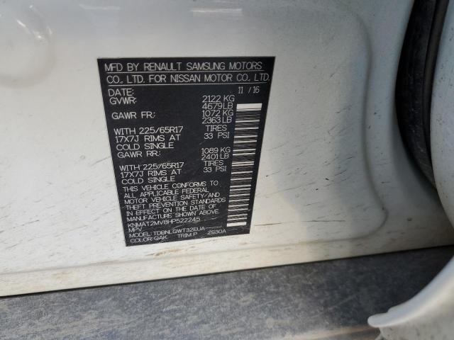 Photo 14 from auction – 2017 NISSAN ROGUE S with VIN KNMAT2MV8HP522245