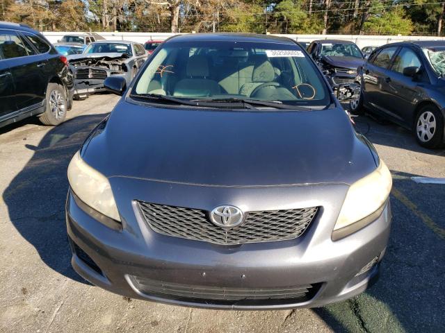 Photo 5 from auction – 2009 TOYOTA COROLLA BA with VIN JTDBL40E199023797