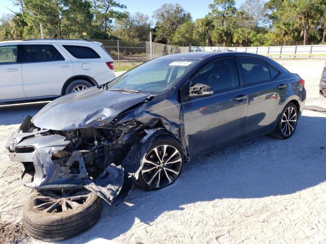 TOYOTA COROLLA L 2019 with VIN 2T1BURHE2KC226714 - Photo from auction