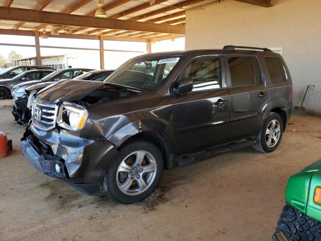 HONDA PILOT EXL 2012 with VIN 5FNYF3H54CB010524 - Photo from auction