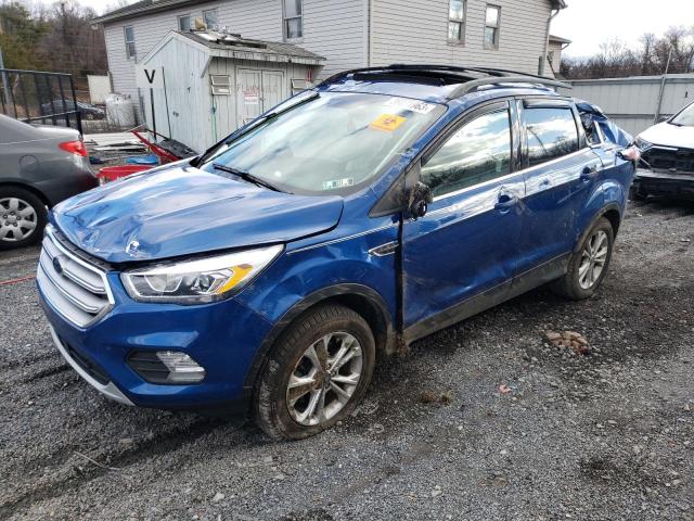 FORD ESCAPE SEL 2018 with VIN 1FMCU9HD6JUD16621 - Photo from auction