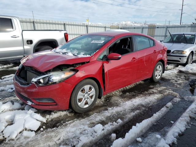 KIA FORTE LX 2015 with VIN KNAFX4A68F5296605 - Photo from auction