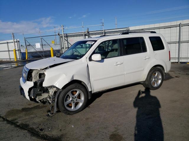 HONDA PILOT EXL 2011 with VIN 5FNYF3H53BB058451 - Photo from auction