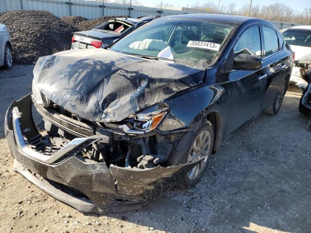 NISSAN SENTRA S 2019 with VIN 3N1AB7AP2KY285296 - Photo from auction