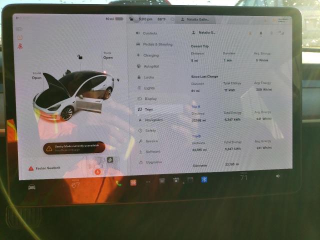 Photo 9 from auction – 2021 TESLA MODEL 3 with VIN 5YJ3E1EA4MF850355