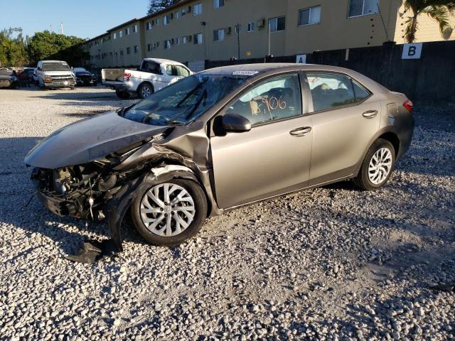 TOYOTA COROLLA L 2019 with VIN 5YFBURHE1KP938633 - Photo from auction