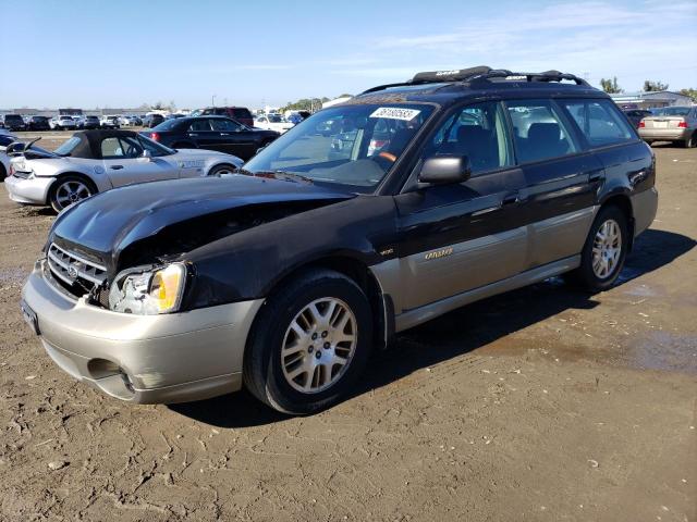 SUBARU LEGACY OUT 2002 with VIN 4S3BH896827638207 - Photo from auction