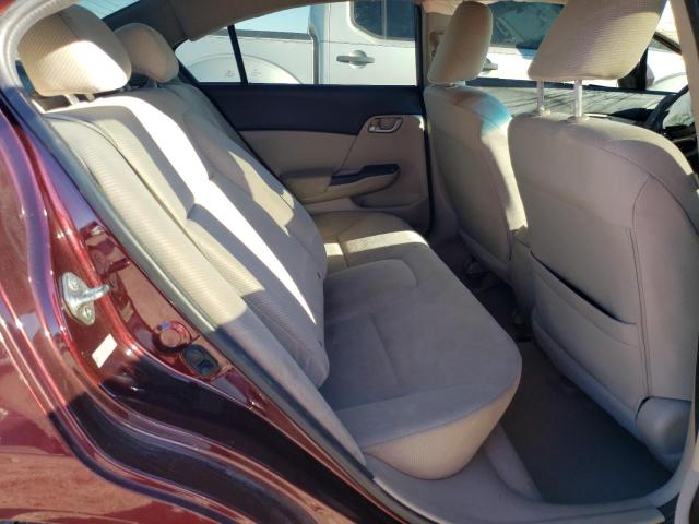 Photo 10 from auction – 2012 HONDA CIVIC LX with VIN 19XFB2F53CE092557