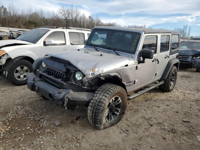 JEEP WRANGLER U 2014 with VIN 1C4BJWDG7EL206079 - Photo from auction