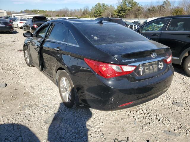 Photo 2 from auction – 2013 HYUNDAI SONATA GLS with VIN 5NPEB4AC5DH747716