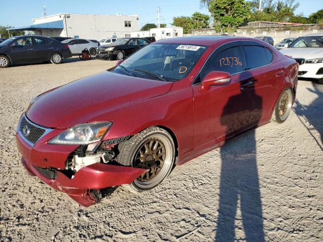 LEXUS IS 250 2013 with VIN JTHBF5C24D5189163 - Photo from auction