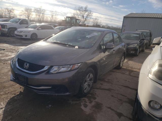 Photo 1 from auction – 2013 HONDA CIVIC LX with VIN 19XFB2F54DE012636