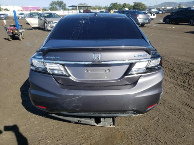 Photo 6 from auction – 2014 HONDA CIVIC HYBR with VIN 19XFB4F20EE201366