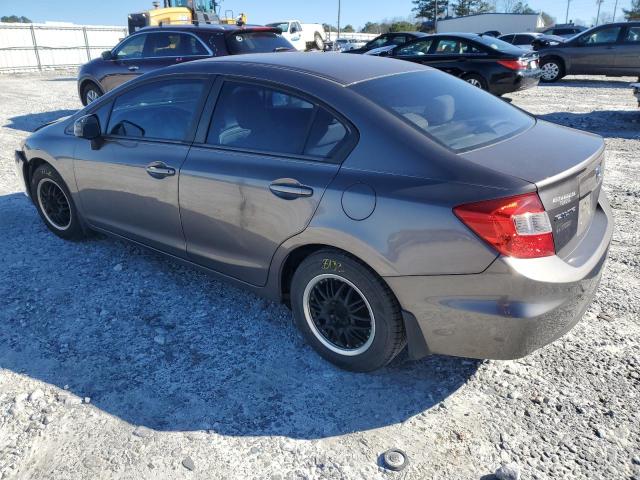 Photo 2 from auction – 2012 HONDA CIVIC LX with VIN 19XFB2F54CE048289