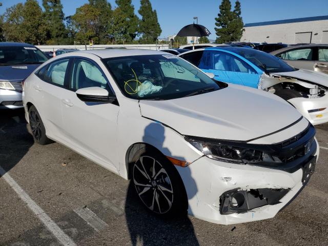 Photo 4 from auction – 2019 HONDA CIVIC LX with VIN 2HGFC2F69KH580079