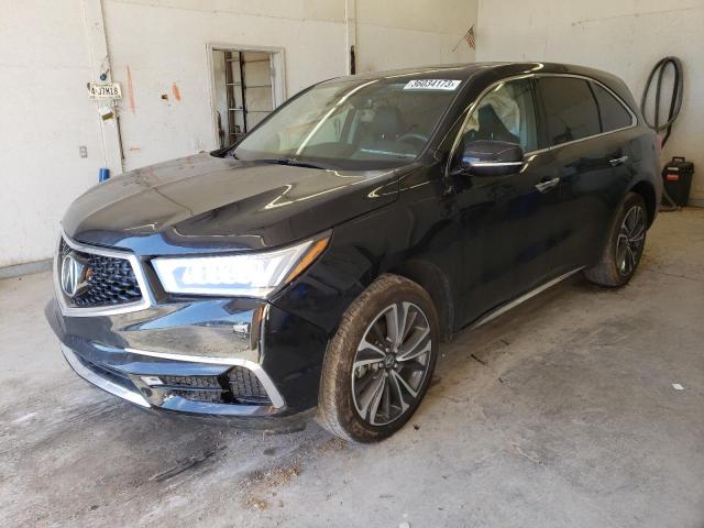 ACURA MDX TECHNO 2017 with VIN 5FRYD4H59HB016420 - Photo from auction