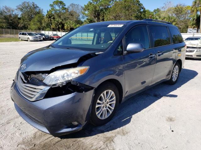 TOYOTA SIENNA XLE 2013 with VIN 5TDYK3DC6DS328979 - Photo from auction
