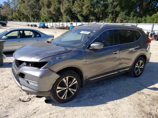 NISSAN ROGUE S 2017 with VIN JN8AT2MT1HW145928 - Photo from auction