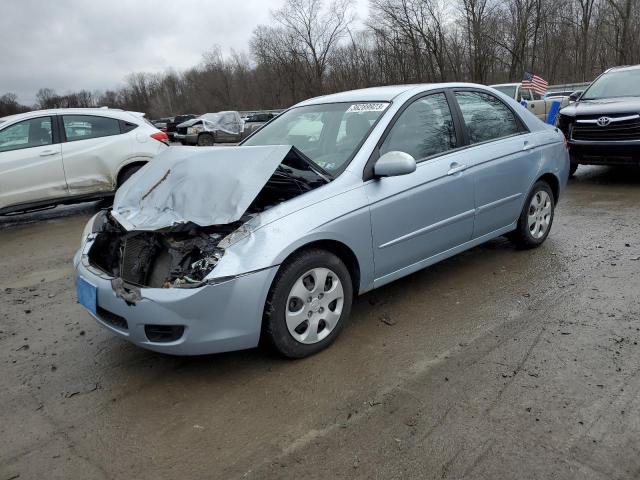 KIA SPECTRA EX 2008 with VIN KNAFE122985503666 - Photo from auction