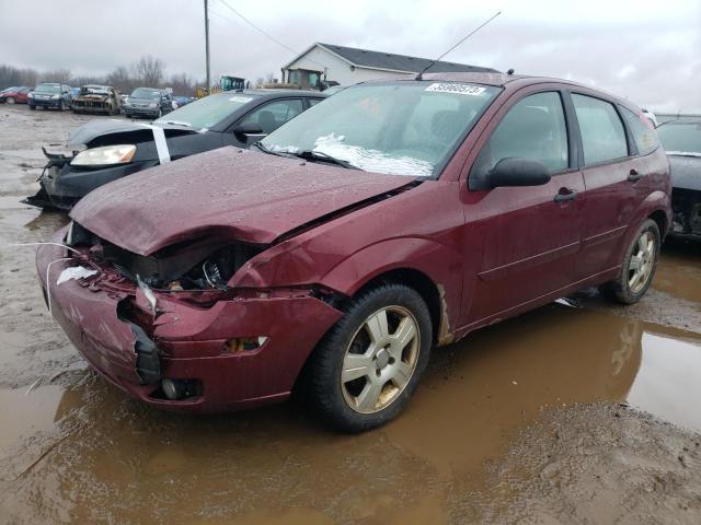 FORD FOCUS ZX5 2007 with VIN 1FAHP37N77W231783 - Photo from auction