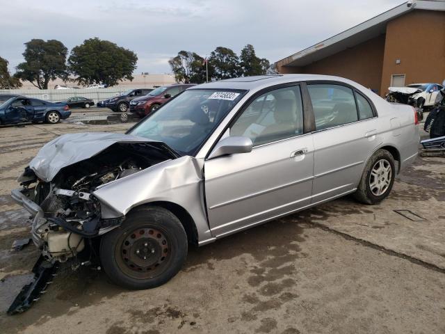 HONDA CIVIC EX 2002 with VIN JHMES26792S002979 - Photo from auction